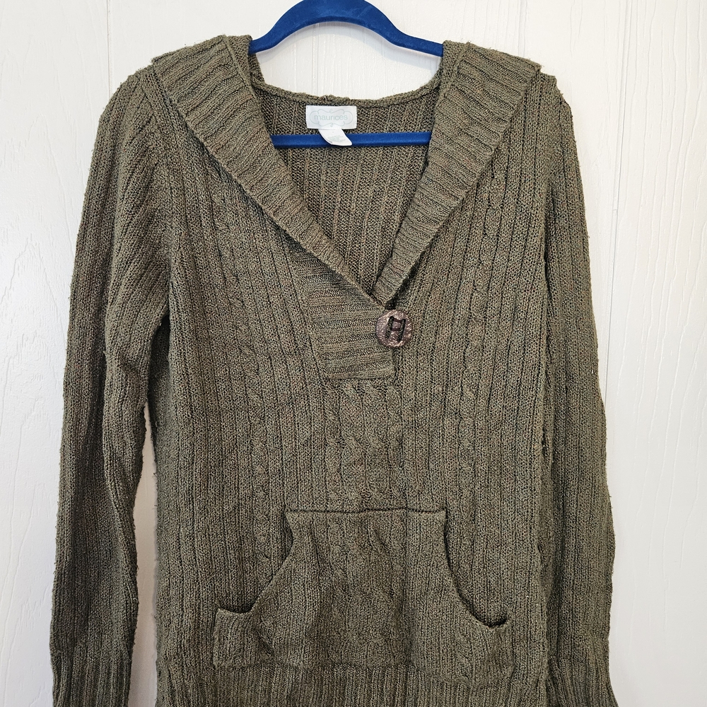 Olive Green Women's Sweater